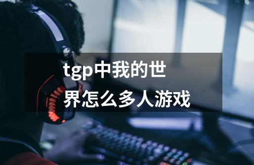 tgp中我的世界怎么多人游戏-第1张-游戏信息-龙启网