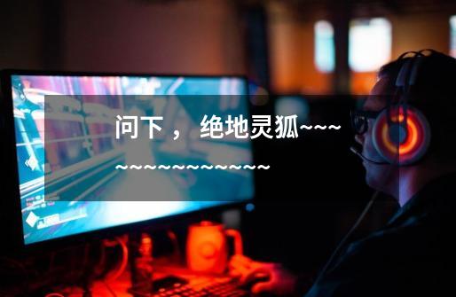 问下 , 绝地灵狐~~~~~~~~~~~~~~-第1张-游戏信息-龙启网