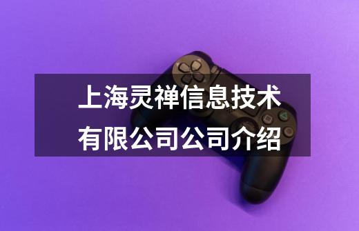 上海灵禅信息技术有限公司公司介绍-第1张-游戏信息-龙启网
