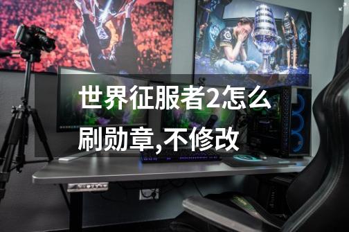 世界征服者2怎么刷勋章,不修改-第1张-游戏信息-龙启网