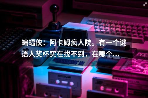 蝙蝠侠:阿卡姆疯人院。有一个谜语人奖杯实在找不到,在哪个点上逛了我半小时。求助。有图-第1张-游戏信息-龙启网