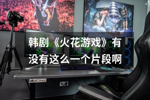 韩剧《火花游戏》有没有这么一个片段啊-第1张-游戏信息-龙启网