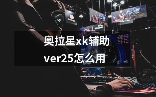 奥拉星xk辅助 ver2.5怎么用-第1张-游戏信息-龙启网