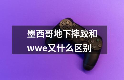 墨西哥地下摔跤和wwe又什么区别-第1张-游戏信息-龙启网
