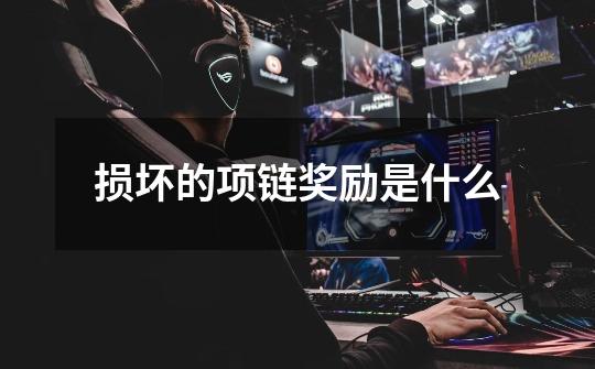 损坏的项链奖励是什么-第1张-游戏信息-龙启网