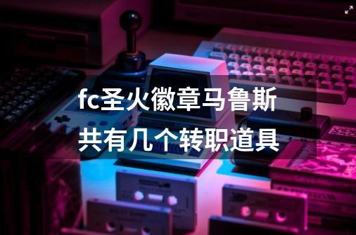 fc圣火徽章马鲁斯共有几个转职道具-第1张-游戏信息-龙启网