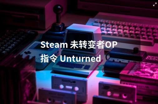 Steam 未转变者OP指令 Unturned-第1张-游戏信息-龙启网