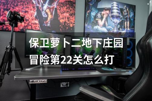 保卫萝卜二地下庄园冒险第22关怎么打-第1张-游戏信息-龙启网