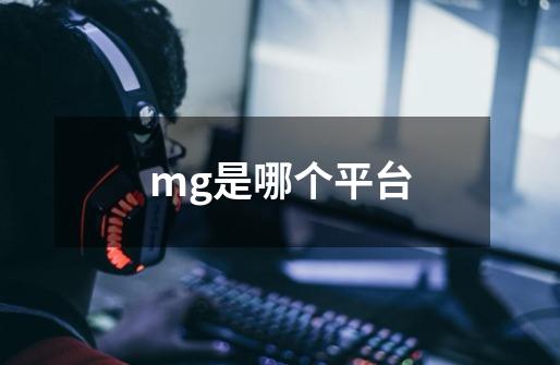 mg是哪个平台-第1张-游戏信息-龙启网