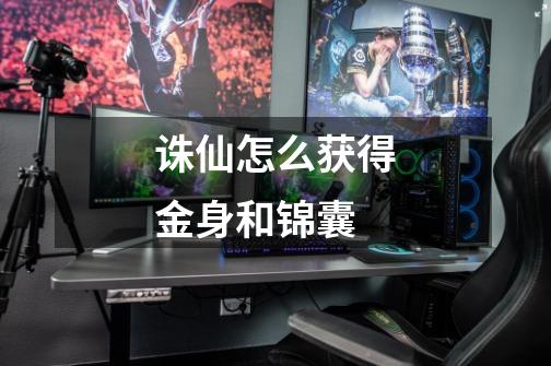 诛仙怎么获得金身和锦囊-第1张-游戏信息-龙启网