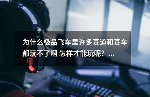 为什么极品飞车里许多赛道和赛车都玩不了啊 怎样才能玩呢?跪求高手指点迷津,极品飞车online为什么关服-第1张-游戏信息-龙启网