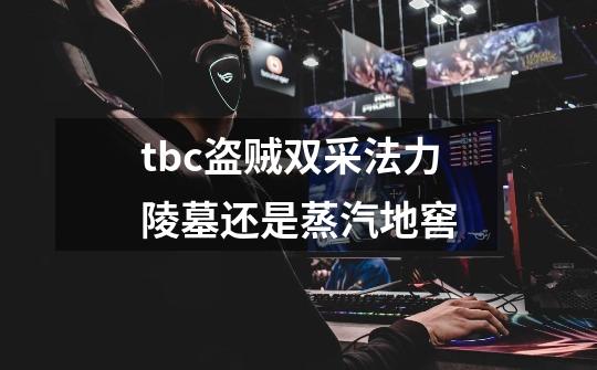 tbc盗贼双采法力陵墓还是蒸汽地窖-第1张-游戏信息-龙启网