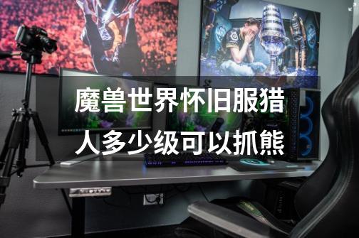 魔兽世界怀旧服猎人多少级可以抓熊-第1张-游戏信息-龙启网