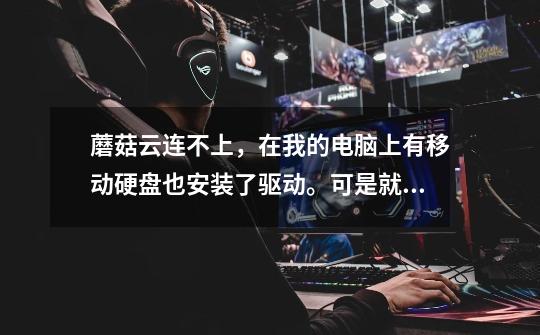 蘑菇云连不上，在我的电脑上有移动硬盘也安装了驱动。可是就是连不上！！！求指教-第1张-游戏信息-龙启网