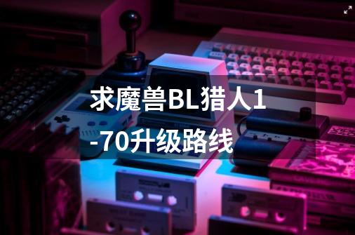 求魔兽BL猎人1-70升级路线-第1张-游戏信息-龙启网