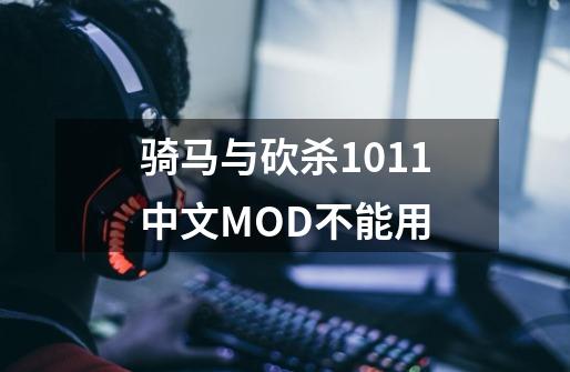 骑马与砍杀1.011中文MOD不能用-第1张-游戏信息-龙启网