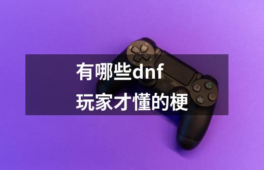 有哪些dnf玩家才懂的梗-第1张-游戏信息-龙启网