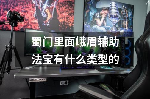 蜀门里面峨眉辅助法宝有什么类型的-第1张-游戏信息-龙启网