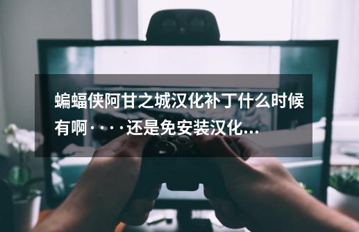 蝙蝠侠阿甘之城汉化补丁什么时候有啊····还是免安装汉化版-第1张-游戏信息-龙启网
