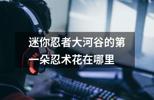 迷你忍者大河谷的第一朵忍术花在哪里-第1张-游戏信息-龙启网