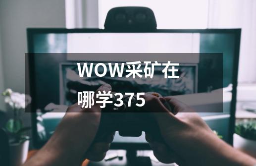 WOW采矿在哪学375-第1张-游戏信息-龙启网