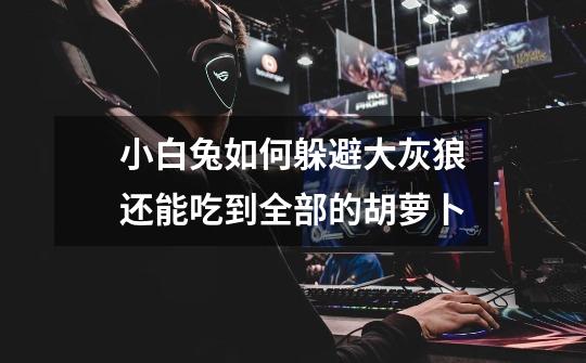 小白兔如何躲避大灰狼还能吃到全部的胡萝卜-第1张-游戏信息-龙启网