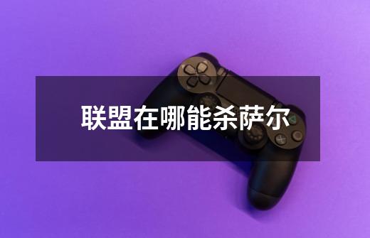 联盟在哪能杀萨尔-第1张-游戏信息-龙启网