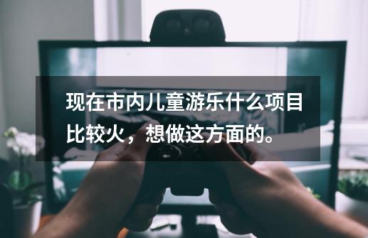 现在市内儿童游乐什么项目比较火，想做这方面的。-第1张-游戏信息-龙启网