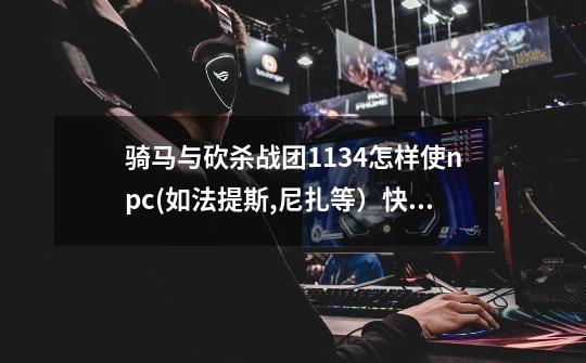 骑马与砍杀战团1.134怎样使npc(如法提斯,尼扎等）快速升级-第1张-游戏信息-龙启网