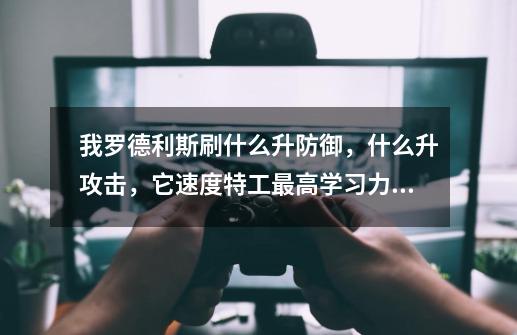 我罗德利斯刷什么升防御,什么升攻击,它速度特工最高学习力是多少,速答-第1张-游戏信息-龙启网