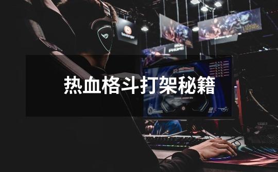 热血格斗打架秘籍-第1张-游戏信息-龙启网