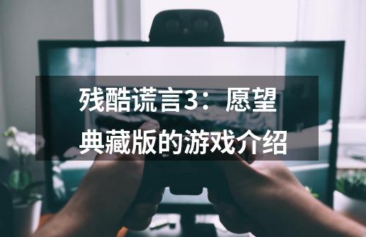 残酷谎言3:愿望典藏版的游戏介绍-第1张-游戏信息-龙启网