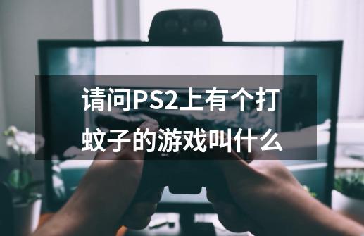 请问PS2上有个打蚊子的游戏叫什么-第1张-游戏信息-龙启网