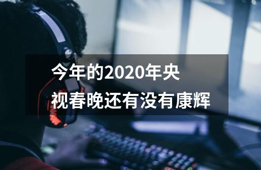 今年的2020年央视春晚还有没有康辉-第1张-游戏信息-龙启网