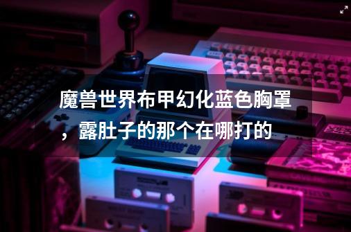 魔兽世界布甲幻化蓝色胸罩,露肚子的那个在哪打的-第1张-游戏信息-龙启网