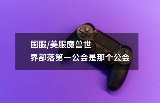 国服/美服魔兽世界部落第一公会是那个公会-第1张-游戏信息-龙启网