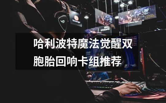 哈利波特魔法觉醒双胞胎回响卡组推荐-第1张-游戏信息-龙启网