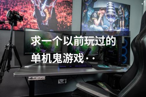 求一个以前玩过的单机鬼游戏··-第1张-游戏信息-龙启网