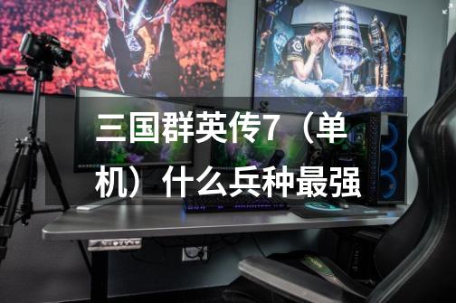 三国群英传7(单机)什么兵种最强-第1张-游戏信息-龙启网