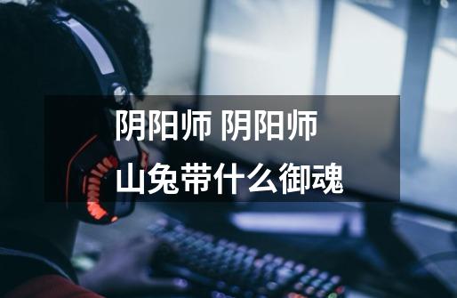 阴阳师 阴阳师山兔带什么御魂-第1张-游戏信息-龙启网