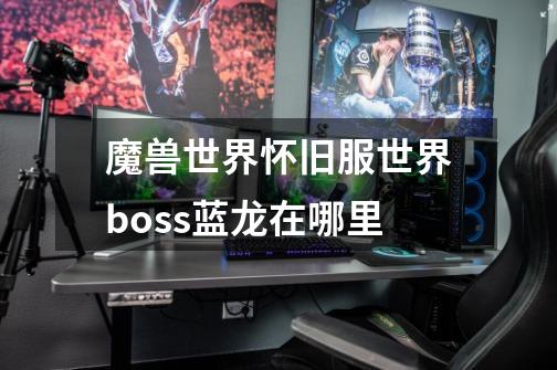 魔兽世界怀旧服世界boss蓝龙在哪里-第1张-游戏信息-龙启网