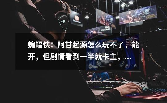 蝙蝠侠:阿甘起源怎么玩不了,能开,但剧情看到一半就卡主,然后就弹出已停止工作-第1张-游戏信息-龙启网