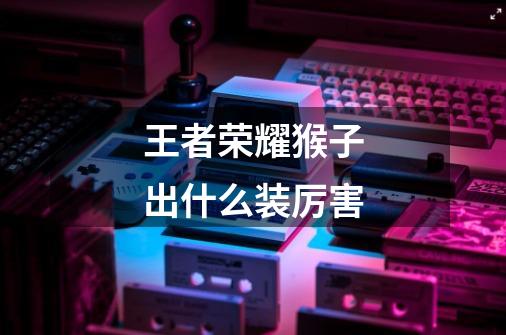 王者荣耀猴子出什么装厉害-第1张-游戏信息-龙启网