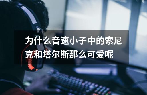 为什么音速小子中的索尼克和塔尔斯那么可爱呢-第1张-游戏信息-龙启网
