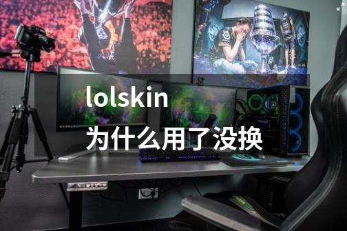 lolskin为什么用了没换-第1张-游戏信息-龙启网