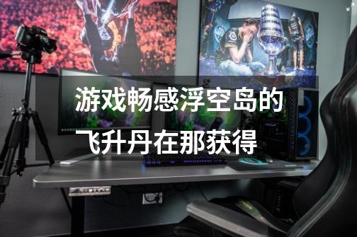 游戏畅感浮空岛的飞升丹在那获得-第1张-游戏信息-龙启网