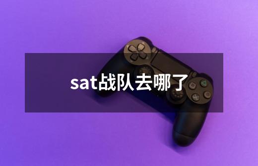 sat战队去哪了-第1张-游戏信息-龙启网