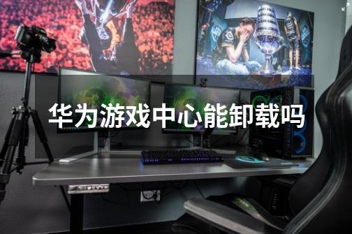 华为游戏中心能卸载吗-第1张-游戏信息-龙启网
