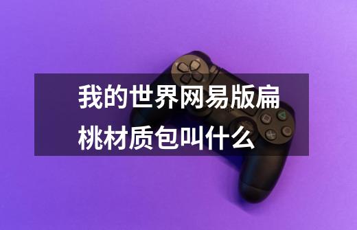 我的世界网易版扁桃材质包叫什么-第1张-游戏信息-龙启网