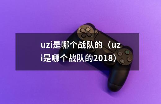 uzi是哪个战队的(uzi是哪个战队的2018)-第1张-游戏信息-龙启网